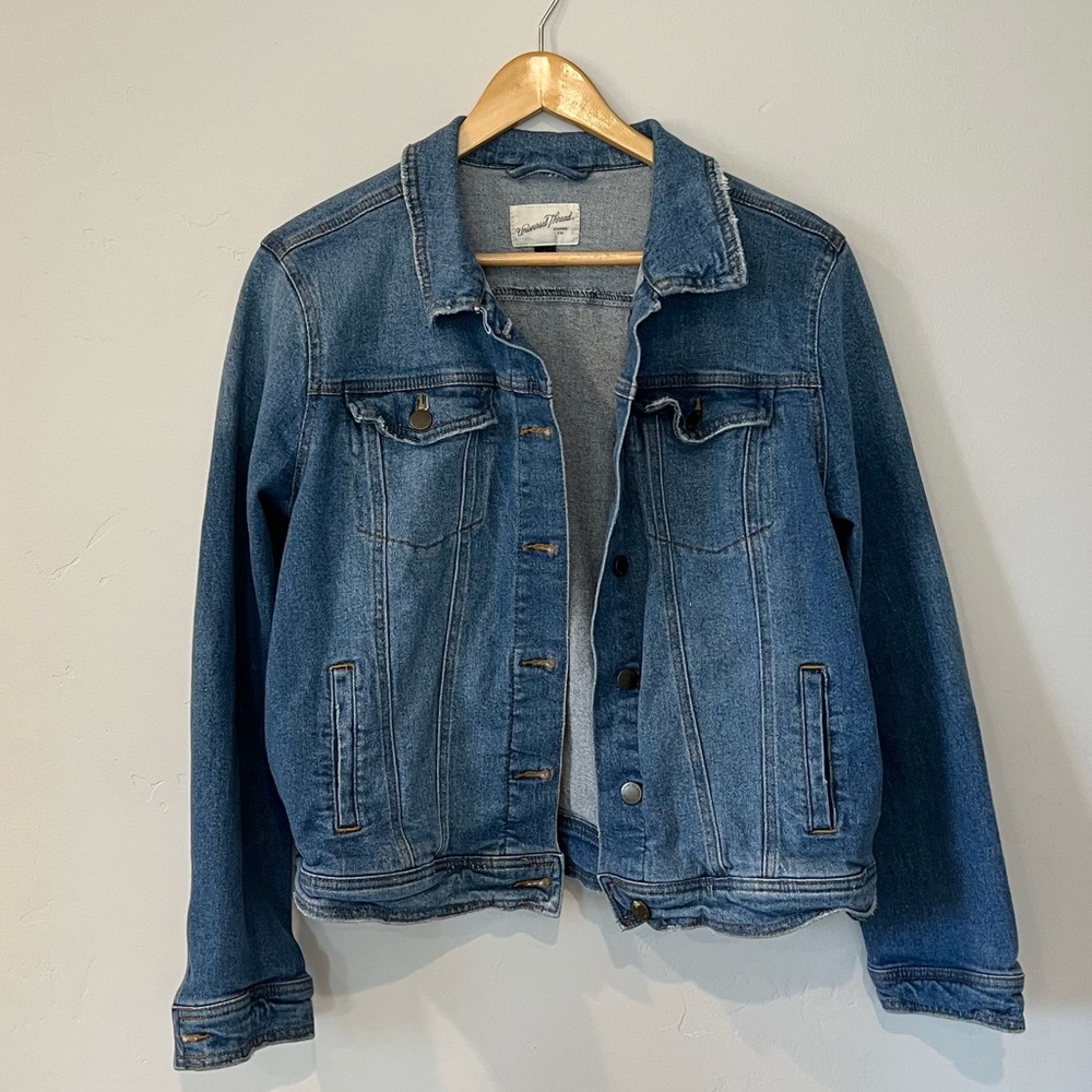 Denim Jacket, Jean Jacket in Medium Wash
